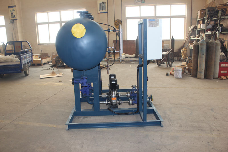 【原创】工业锅炉热力除氧中应注意什么_冷凝回收电泵组的自动调压介绍